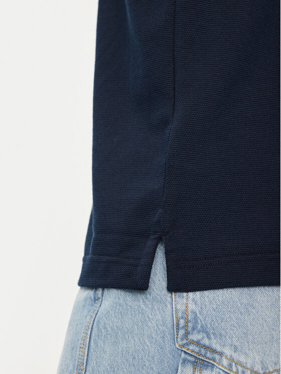Tommy Jeans Tommy Jeans Тениска с яка и копчета Skipper DM0DM21657 Тъмносин Regular Fit