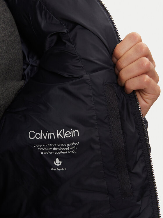 Calvin Klein Calvin Klein Zimné bundy K10K113476 Tmavomodrá Regular Fit