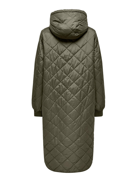 ONLY ONLY Зимно яке 15295389 Зелен Regular Fit