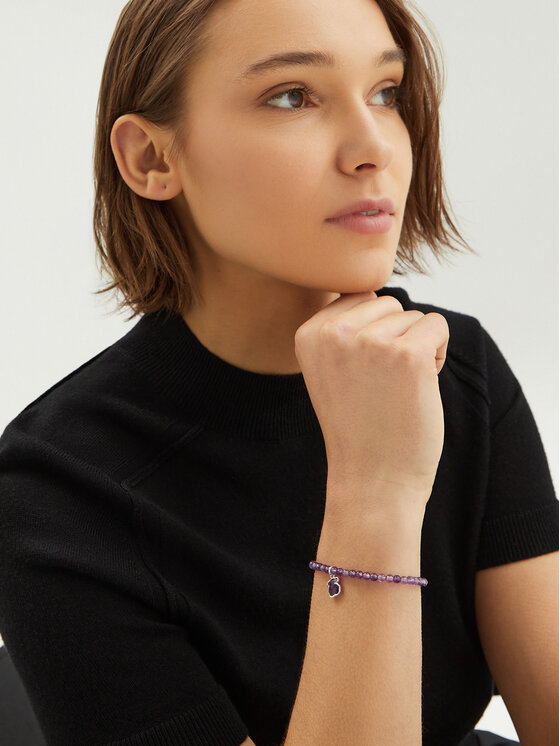 TOUS TOUS Bransoletka Icon Color 1003388000 Fioletowy