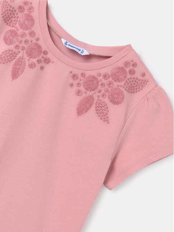Mayoral Mayoral T-särk 6012 Roosa Regular Fit