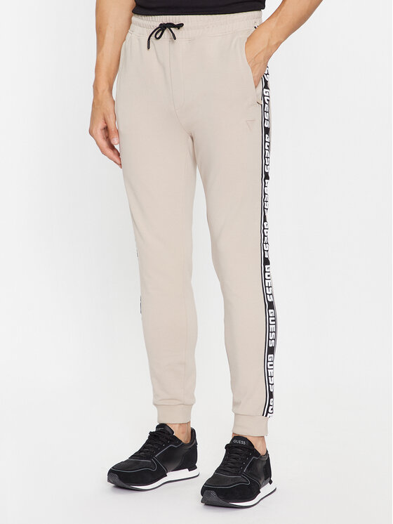 Guess Pantaloni trening Z2YB19 K6ZS1 Bej Regular Fit