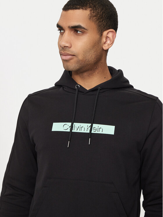 Calvin Klein Calvin Klein Μπλούζα Shadow Logo K10K113090 Μαύρο Regular Fit