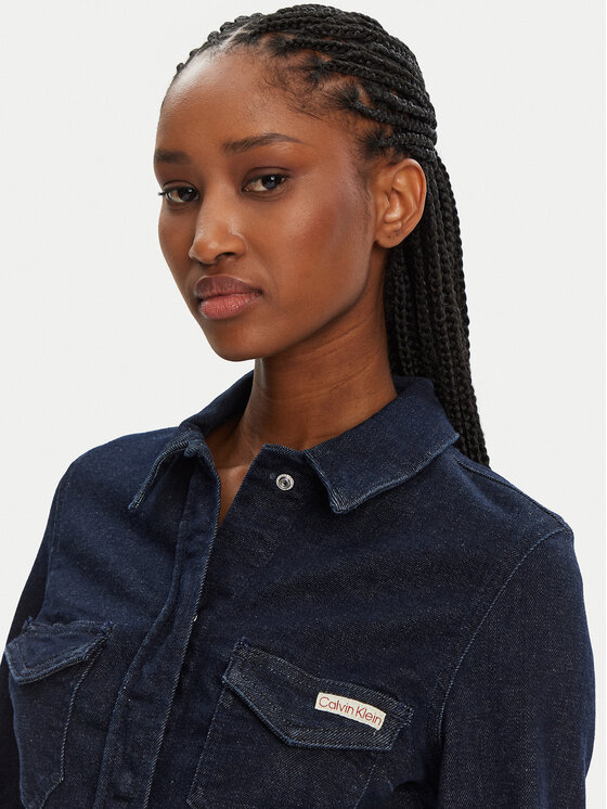 Calvin Klein Jeans Calvin Klein Jeans Джинсова сукня J20J225064 Cиній Slim Fit