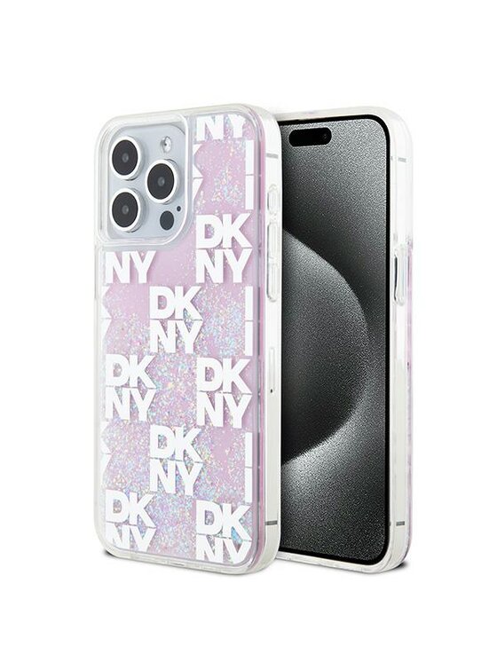 DKNY DKNY Etui na telefon iPhone 15 Pro Max Różowy