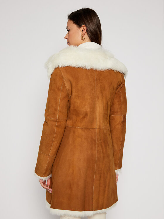Ugg Ugg Kožený plášť 1017644 Hnedá Regular Fit