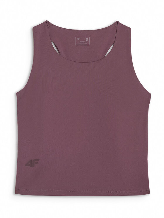 4F 4F Tank top MULTI ACTIVE Brązowy Slim Fit