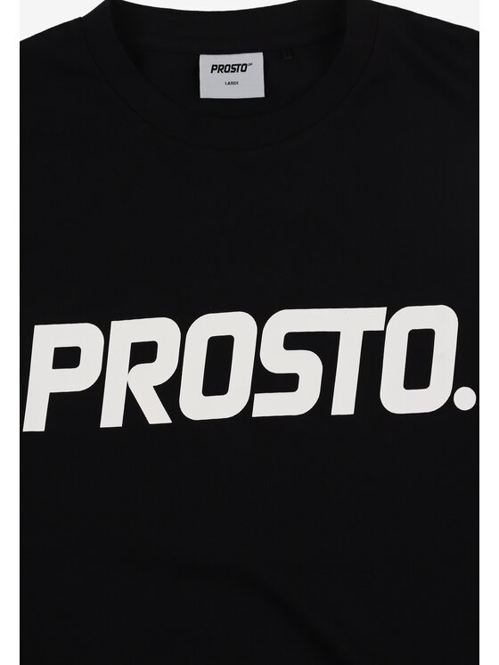 PROSTO. PROSTO. T-Shirt Biglog KL252MTEE1011 Czarny Regular Fit