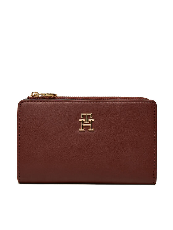 Portofel Mare de Damă Tommy Hilfiger AW0AW16922 Vișiniu