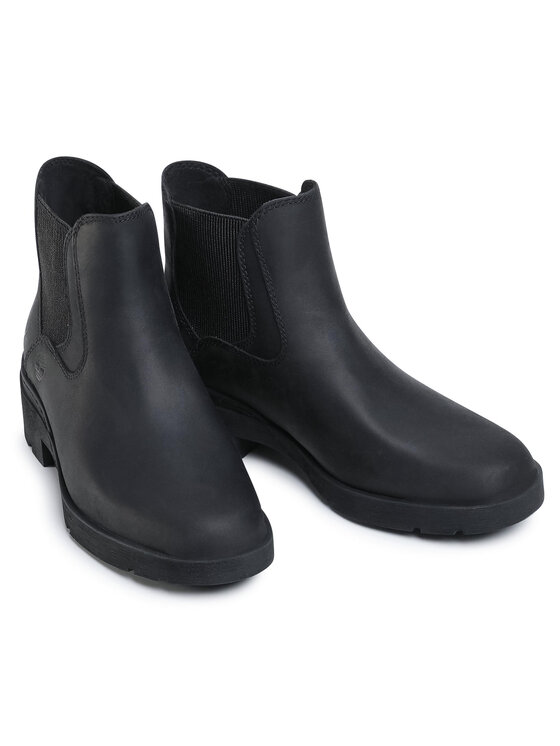 Timberland Timberland Členková obuv s elastickým prvkom Graceyn Chelsea TB0A2CTC Čierna