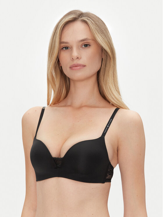 Tommy Hilfiger Tommy Hilfiger Sutien Push-up UW0UW02405 Negru