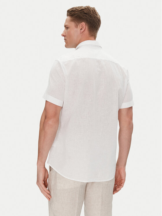 JOOP! JOOP! Košeľa 17 JSH-209Pit 30047056 Écru Slim Fit