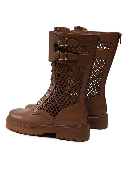 PINKO PINKO Auliniai batai Noemi Stivale PE 22 BLKS1 1H212D Y87W Ruda