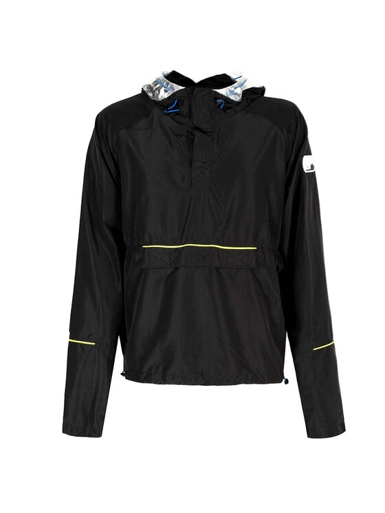 Les Hommes Les Hommes Μπουφάν μεταβατικό LHO357 250B | K Way Μαύρο Regular Fit