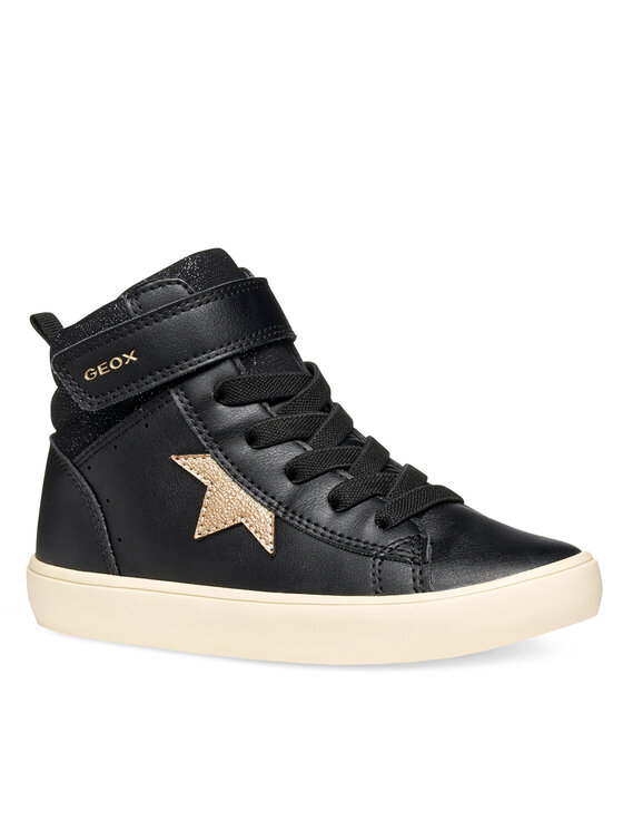Geox Geox Сникърси J Gisli Girl J564NC 054AS C9BB5 S Черен