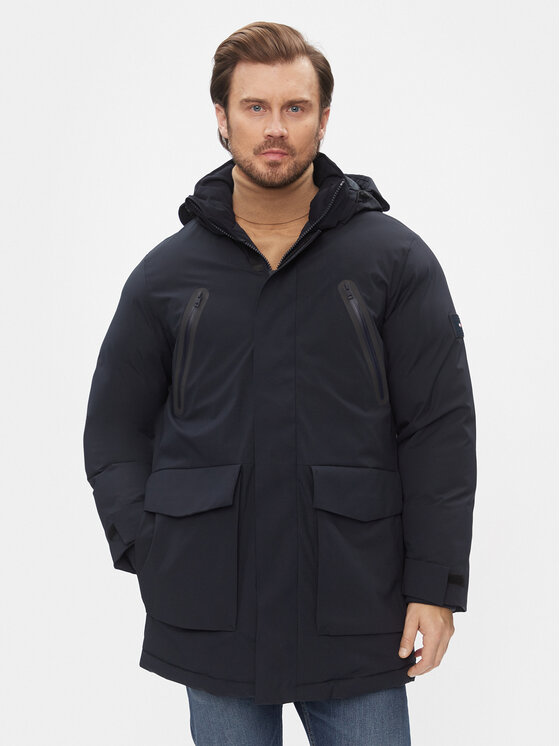 Tommy Hilfiger Tommy Hilfiger Žieminė striukė Rockie MW0MW32782 Tamsiai mėlyna Regular Fit