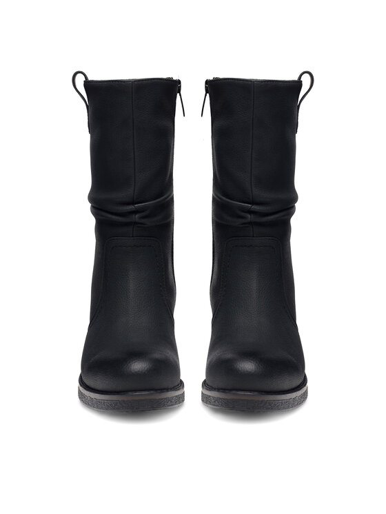 Clara Barson Clara Barson Polokozačky KAIA WS6183-10 Černá