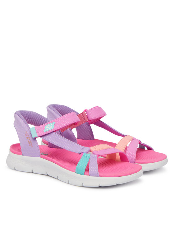 Skechers Skechers Sandales Slip-Ins: Go Walk Flex Sandal - Lots Of Sol 303028L/MLT Violets