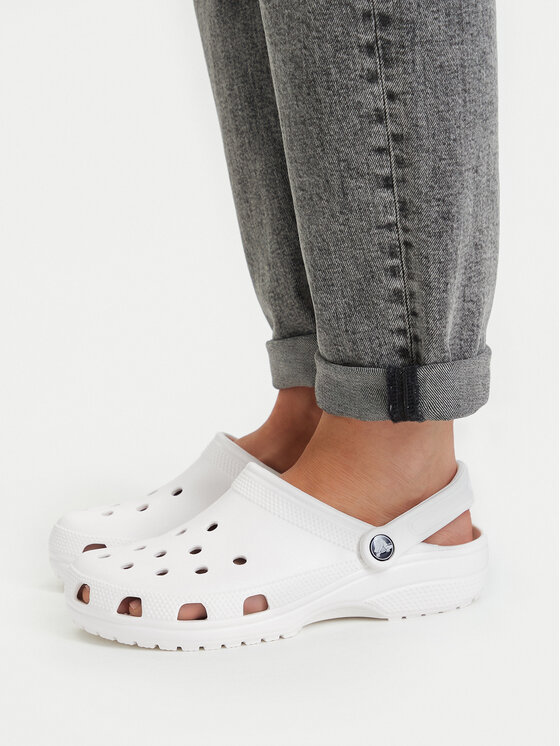 Crocs Crocs Iešļūcenes Classic 10001 Balts