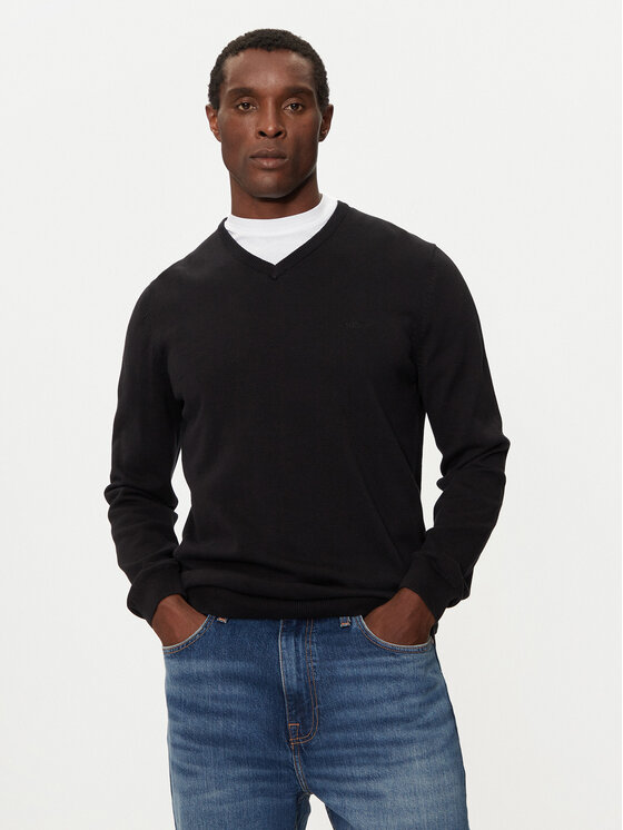 s.Oliver s.Oliver Светр 2143174 Чорний Regular Fit