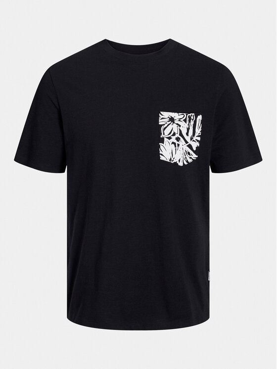 Jack&Jones Jack&Jones T-shirt Lafayette 12250435 Crna Standard Fit