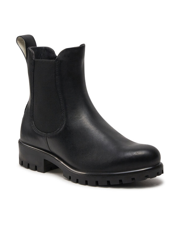 ECCO ECCO Kotníková obuv s elastickým prvkem Modtray W 49002301001 Černá