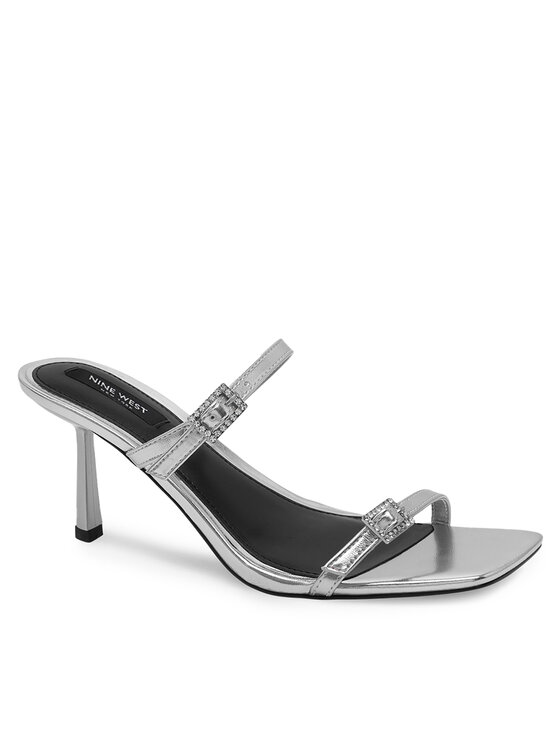 Nine West Nine West Klapki ZL23005-1CC Srebrny