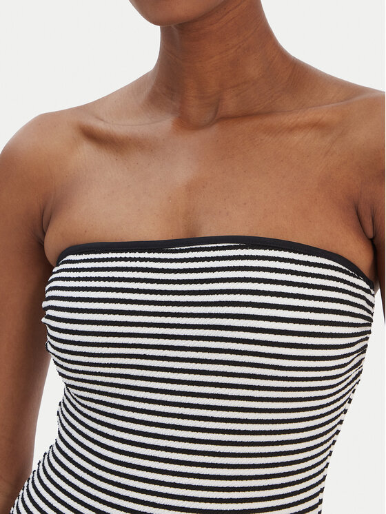 Seafolly Seafolly Peldkostīms Clubhouse 11126DD281 Melns