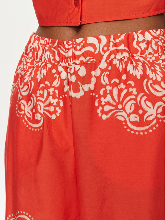 Gaudi Gaudi Culottes 411FD25024 Orange Regular Fit