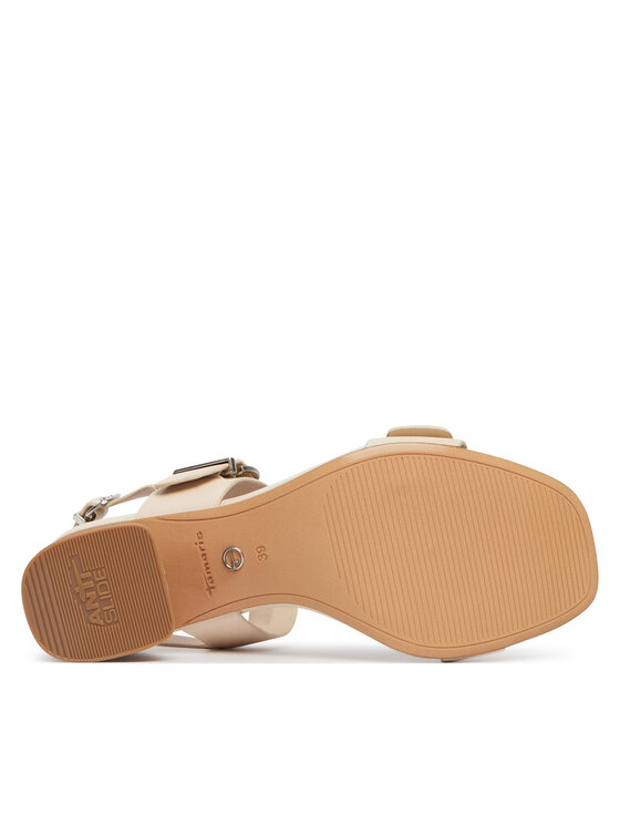 Tamaris Tamaris Sandály 1-28354-46 Krémová