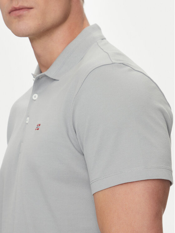 Napapijri Napapijri Polokošile Ealis NP0A4H8B Šedá Regular Fit