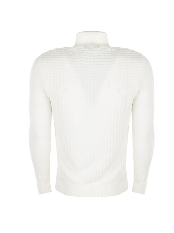 Xagon Xagon Maglione A2108 1J 1213 Écru Regular Fit