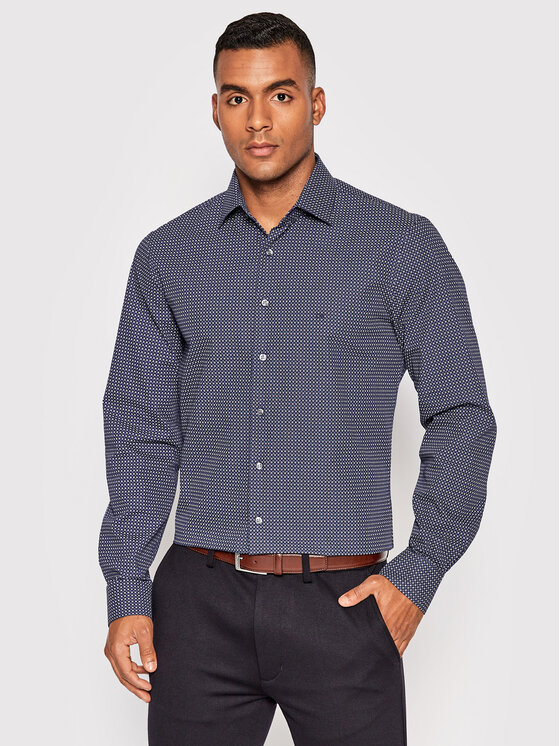 Chemise calvin shop klein bleu