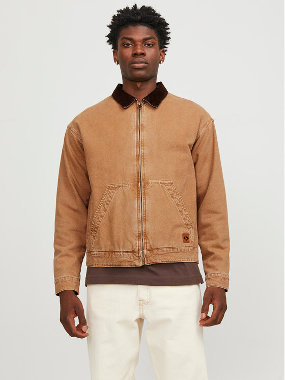Jack&Jones Geacă Dave 12246871 Maro Regular Fit