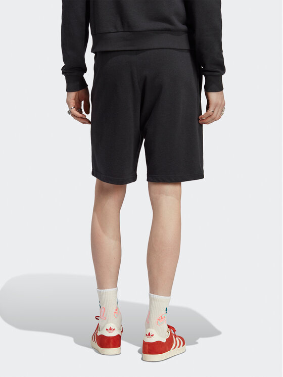 adidas adidas Szorty sportowe Essentials+ Made With Hemp Shorts HR8617 Czarny Regular Fit