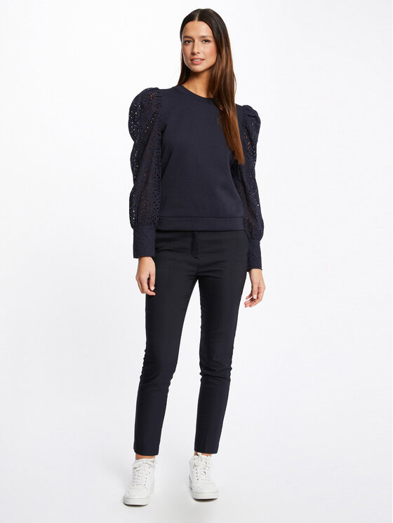 Morgan Morgan Sweatshirt 231-TBRODA Dunkelblau Regular Fit