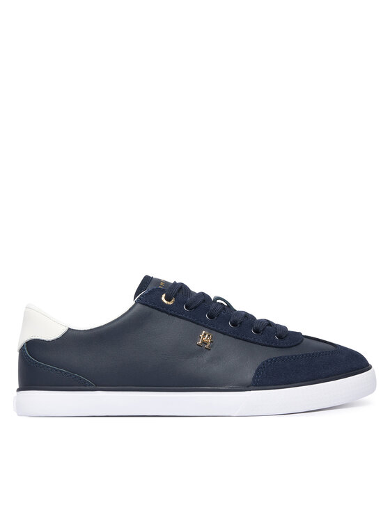 Tommy Hilfiger Tommy Hilfiger Tenisice Th Chic Low Vulc FW0FW09391 Tamnoplava