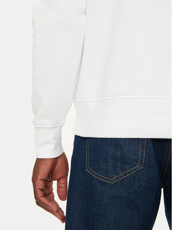 Tommy Hilfiger Tommy Hilfiger Μπλούζα MW0MW35541 Λευκό Regular Fit