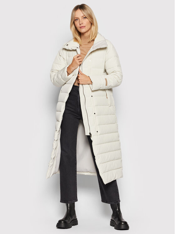 Didriksons Didriksons Kurtka zimowa Julie 503867 Écru Regular Fit