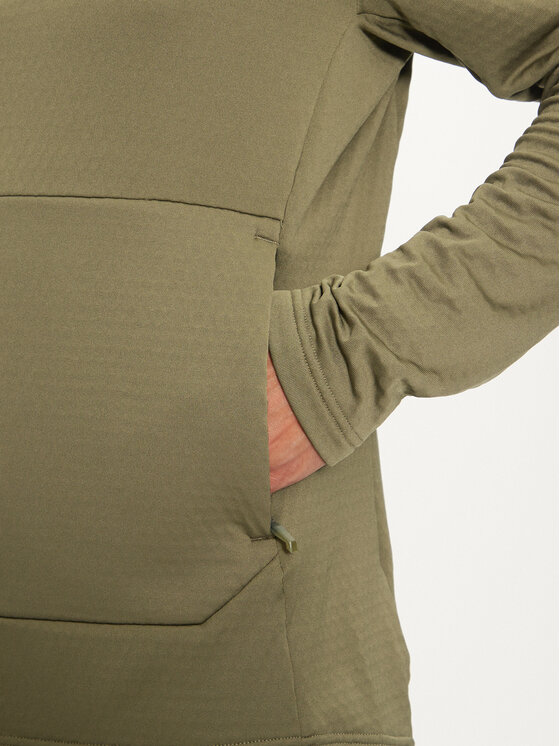 adidas adidas Технічний світшот Terrex Multi Light IQ3742 Зелений Slim Fit