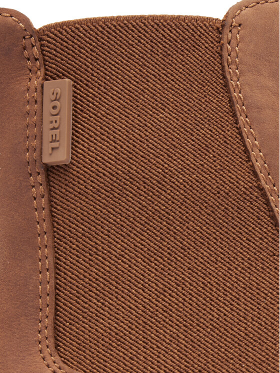 Sorel Sorel Kotníková obuv s elastickým prvkem Explorer Strt 2078061242 Hnědá