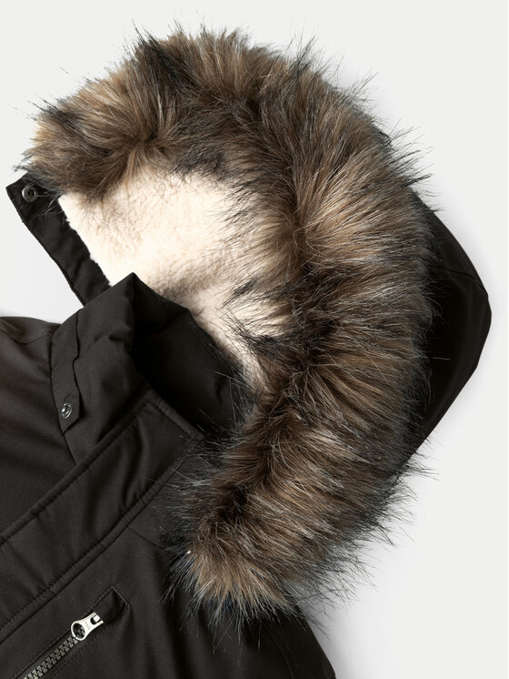 NAME IT NAME IT Parka Master 13229423 Črna Regular Fit