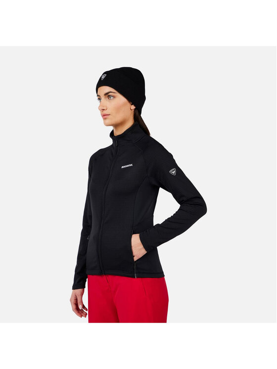 Rossignol Rossignol Polar W Blackside Mix Fz Fleece Czarny Regular Fit