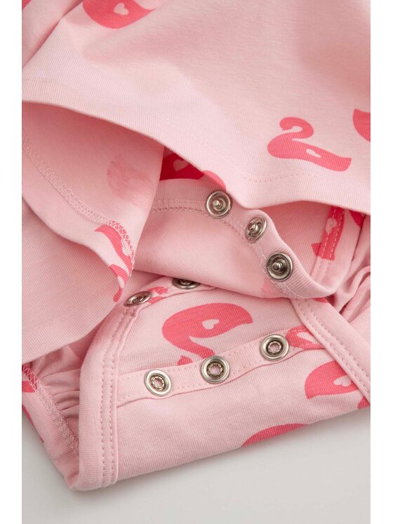 Coccodrillo Coccodrillo Sukienka codzienna WC6112801TGN-033 Różowy Regular Fit