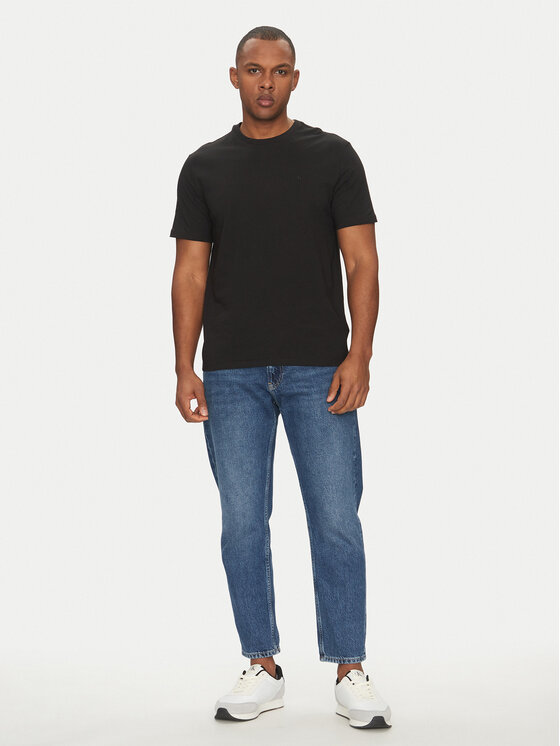 Calvin Klein Jeans Calvin Klein Jeans T-Shirt LV040HM265 Μαύρο Regular Fit