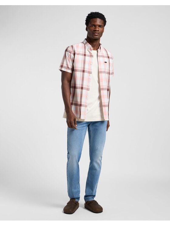 Lee Lee Koszula BUTTON DOWN Kolorowy Regular Fit