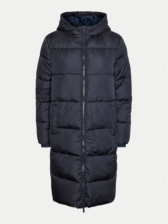 Pieces Pieces Télikabát 17115627 Sötétkék Regular Fit