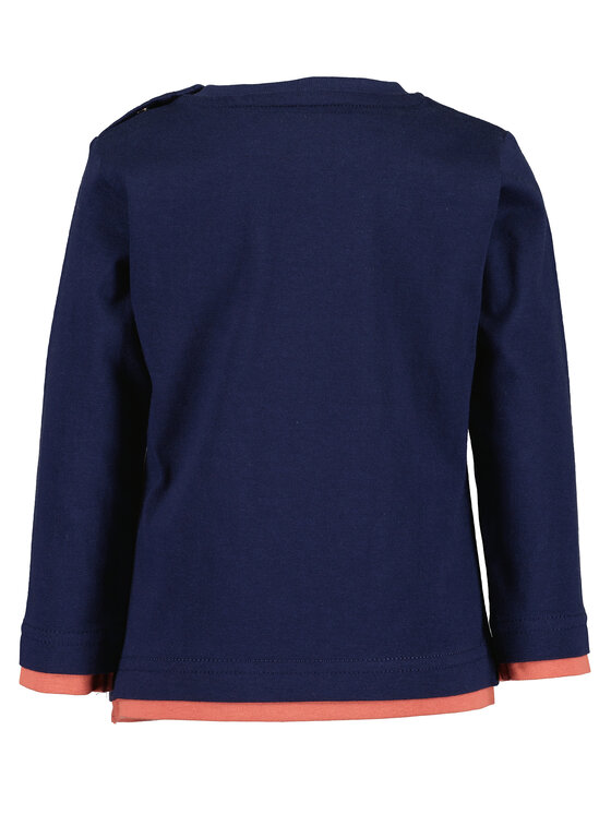 Blue Seven Blue Seven Bluzka 977609 Granatowy Regular Fit