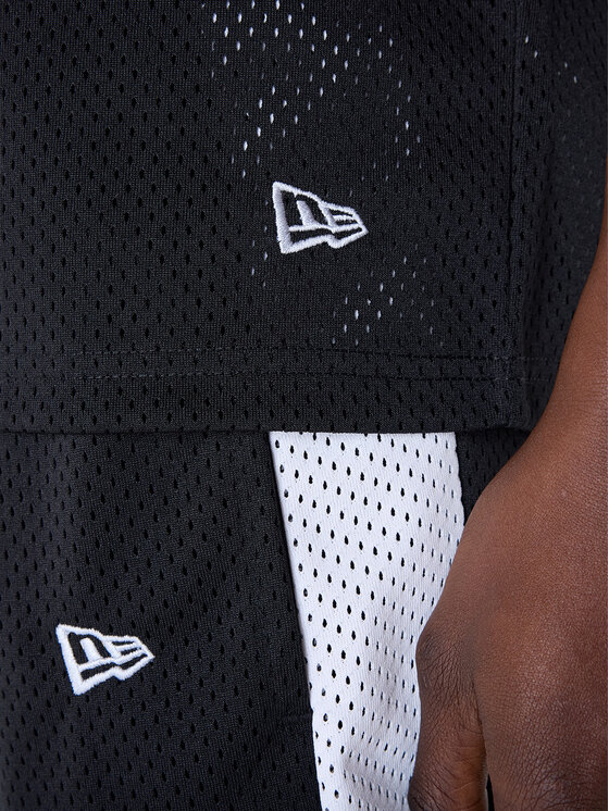 New Era New Era Tricou NFL Las Vegas Raiders Mesh Graphic Jersey 60596386 Negru Regular Fit