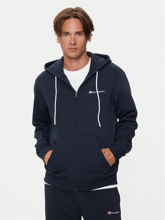 Champion Champion Μπλούζα 219210 Σκούρο μπλε Regular Fit